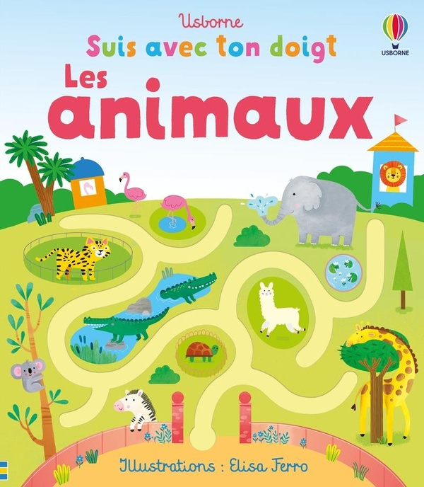 Suis avec ton doigt les animaux