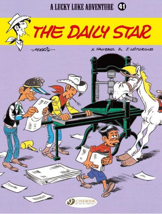 LUCKY LUKE - TOME 41 THE DAILLY STAR