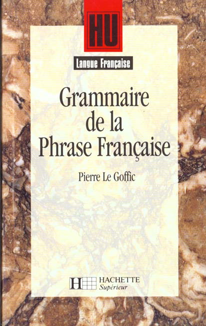 Grammaire de la phrase française