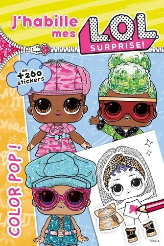 Color Pop. de 260 stickers