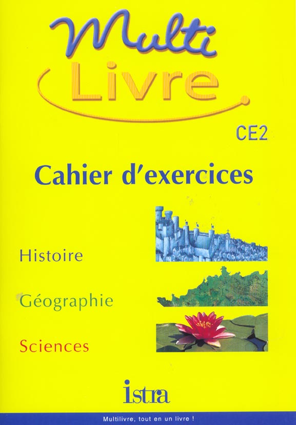 Multi livre CE2. Cahier d'exercices