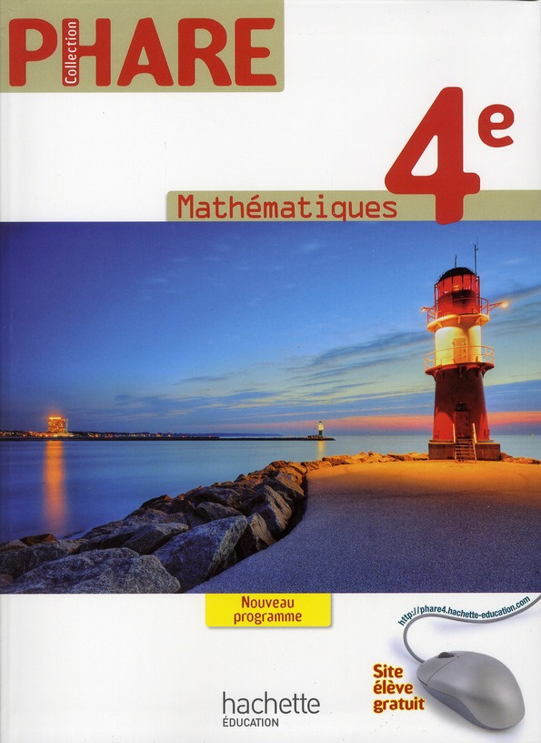 Mathématiques 4e. Livre élève, Edition 2011