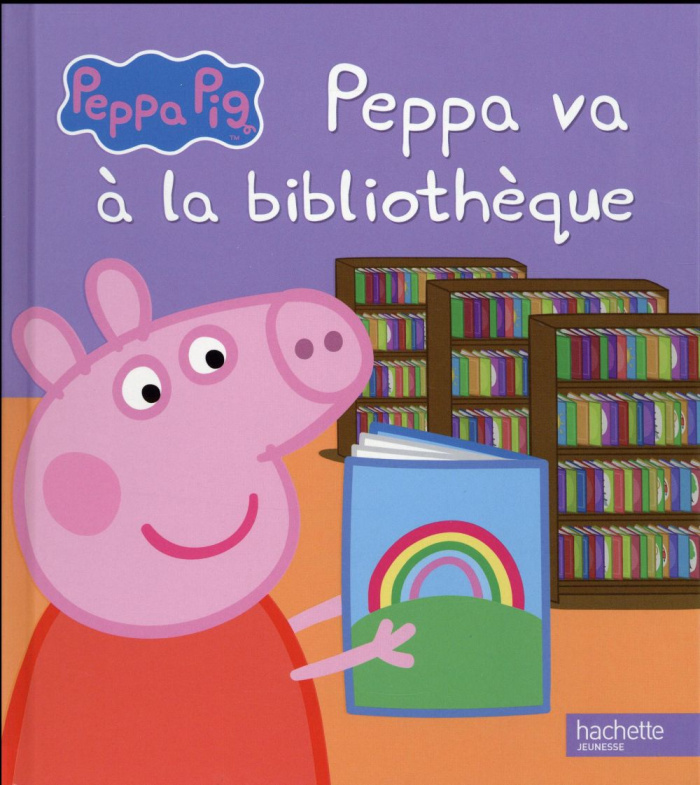 Peppa va à la bibliothèque