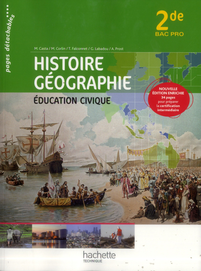 Histoire Géographie Education civique 2e Bac Pro