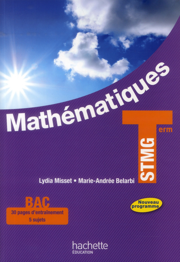 Mathématiques Tle STMG
