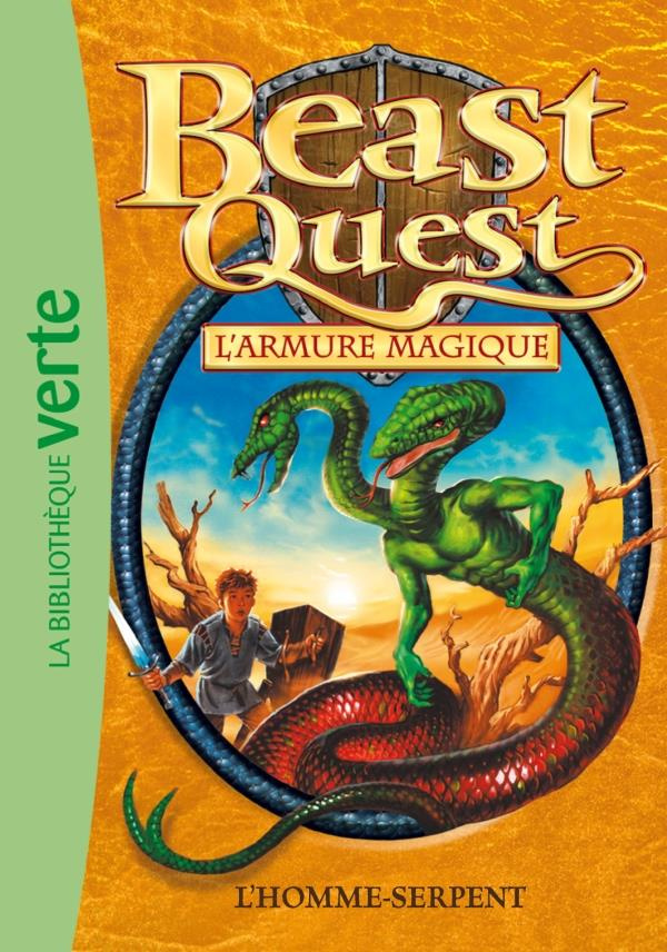 Beast Quest - L'armure magique Tome 12 : L'homme-serpent