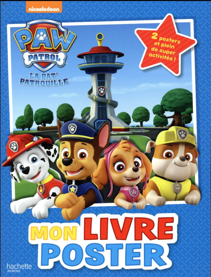Mon livre poster Pat'patrouille