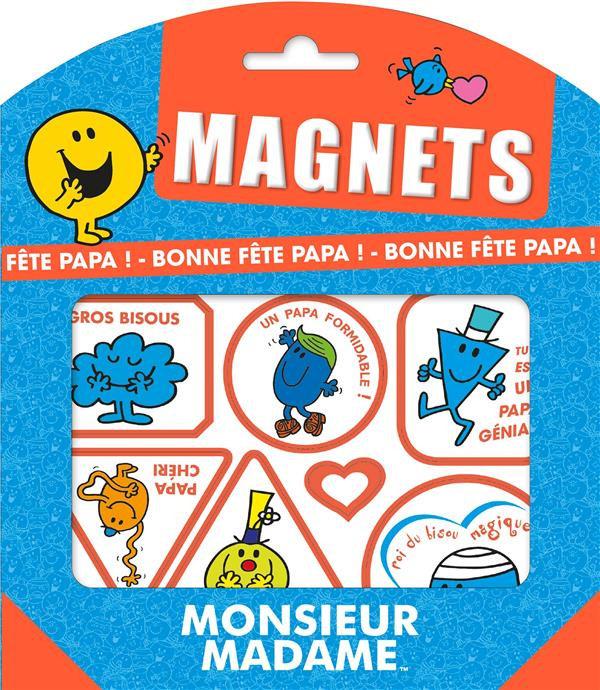 Magnets Monsieur Madame. Bonne fête papa !