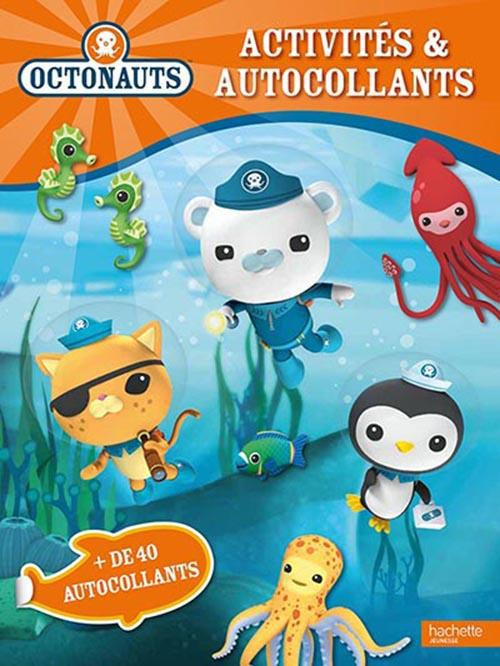 LIVRE D'ACTIVITES ET AUTOCOLLANTS OCTONAUTS