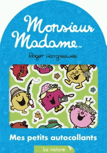 Monsieur Madame. Mes petits autocollants. La nature