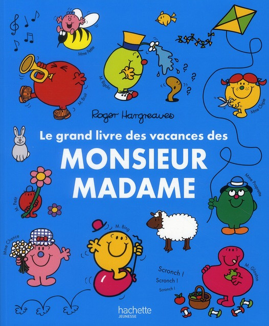 Le grand livre des vacances des Monsieur Madame