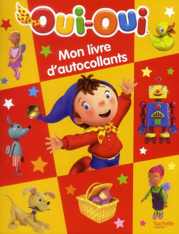 Mon livre d'autocollants Oui-Oui