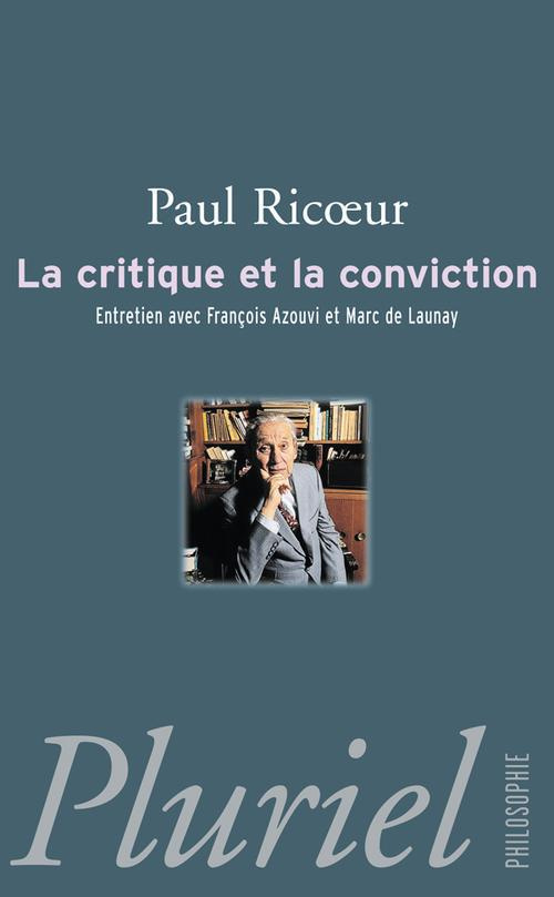 La critique et la conviction