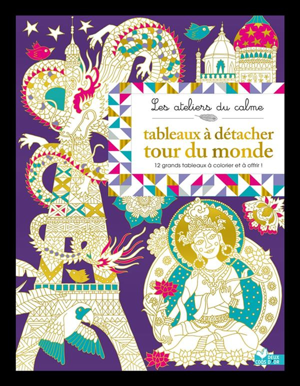 Tableaux à détacher tour du monde