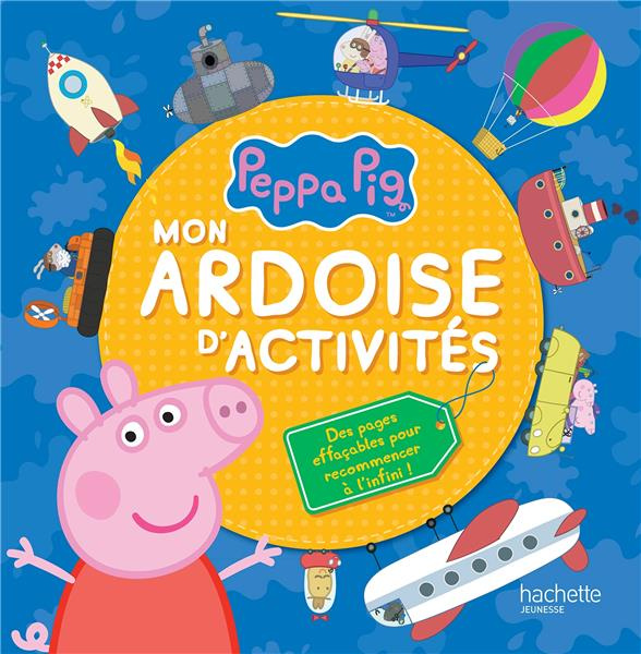 Mon ardoise d'activités Peppa Pig. Avec un feutre effaçable