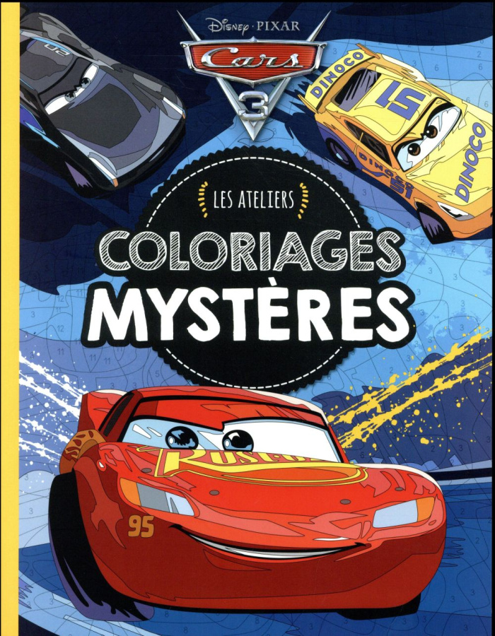 Cars 3 - Coloriages mystères