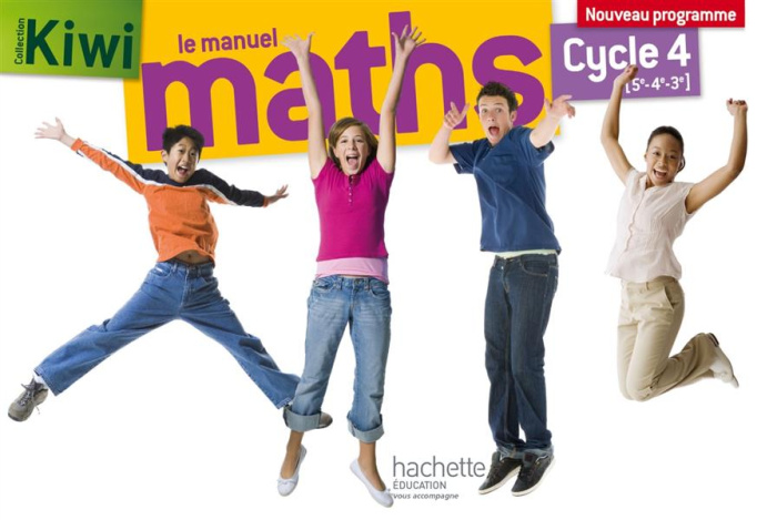 Mathématiques 5e - 4e - 3e Cycle 4 Kiwi. Livre de l'élève, Edition 2016