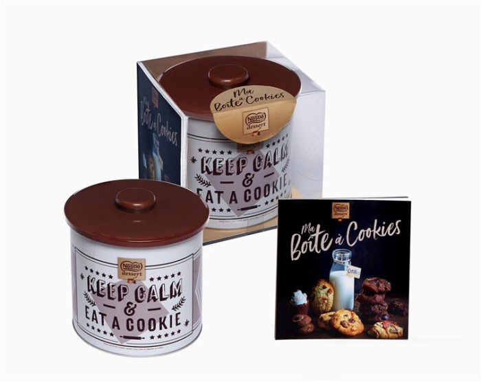Ma boîte à cookies Nestlé dessert