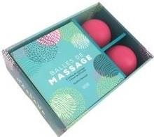 Balles de massages. Avec 2 balles de massage et 1 livre de 20 tutos