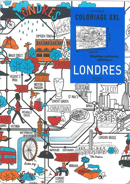 Londres coloriage XXL