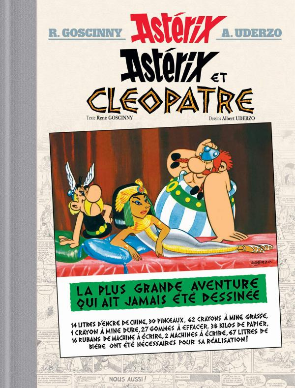 Astérix Tome 6 : Astérix et Cléopâtre. Edition de luxe