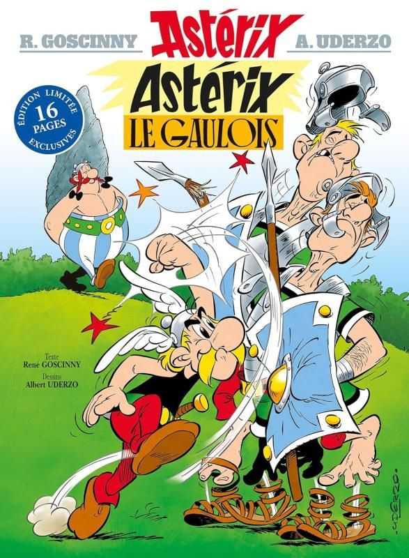 Astérix Tome 1 : Astérix le gaulois - Edition limitée avec 16 pages exclusives