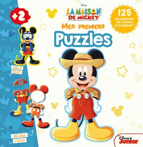 La maison de Mickey, mes premiers puzzles. 125 possibilités de tenues à imaginer !
