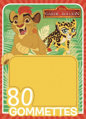 LA GARDE DU ROI LION, 80 GOMMETTES