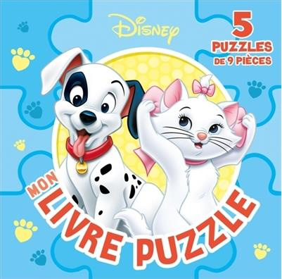 Mon petit livre puzzle. 5 puzzles de 9 pièces