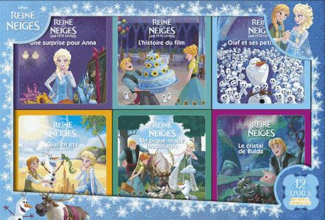 La Reine des Neiges. Coffret 6 histoires   6 coloriages