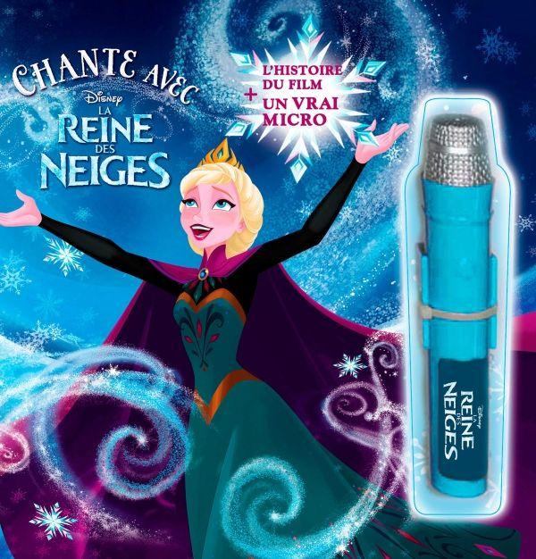 Chante avec La Reine des neiges. Chante avec Elsa, avec un vrai micro