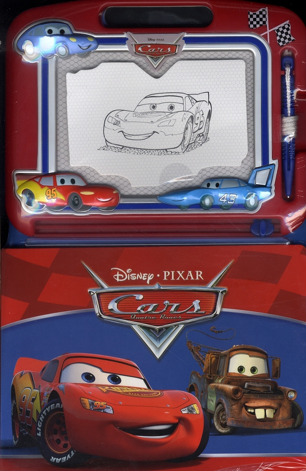 Cars Quatre Roues : Livre ardoise