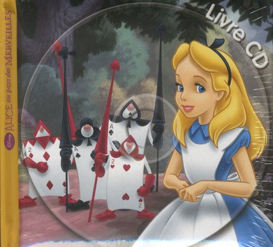 Alice au pays des merveilles, mon petit livre cd. Avec 1 CD audio