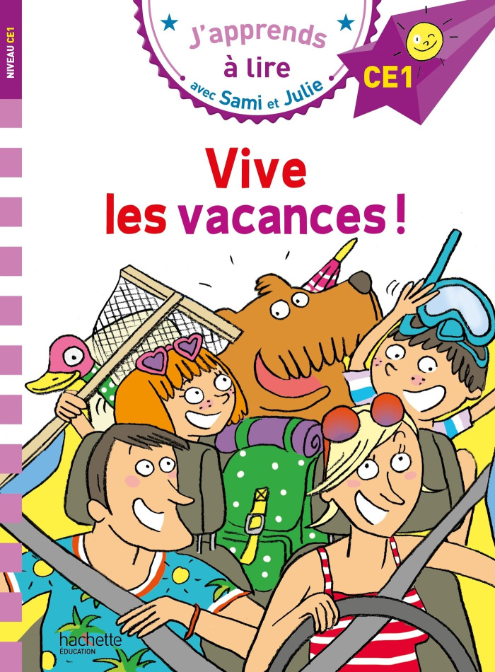 J'apprends à lire avec Sami et Julie : Vive les vacances ! Niveau CE1
