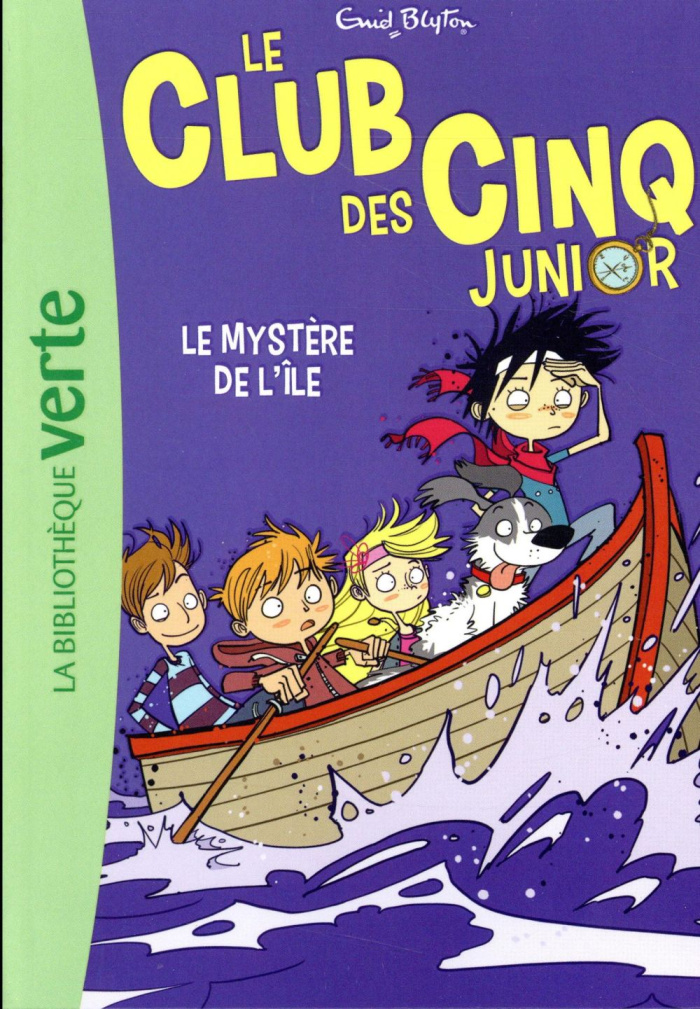Le Club des Cinq Junior Tome 2 : Le mystère de l'île