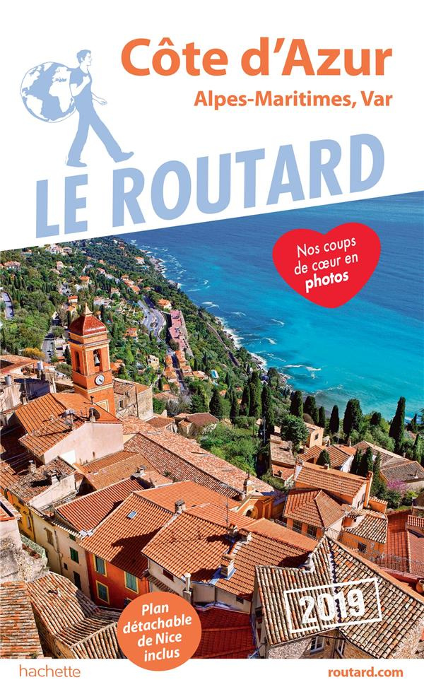 Côte d'Azur. Edition 2019. Avec 1 Plan détachable