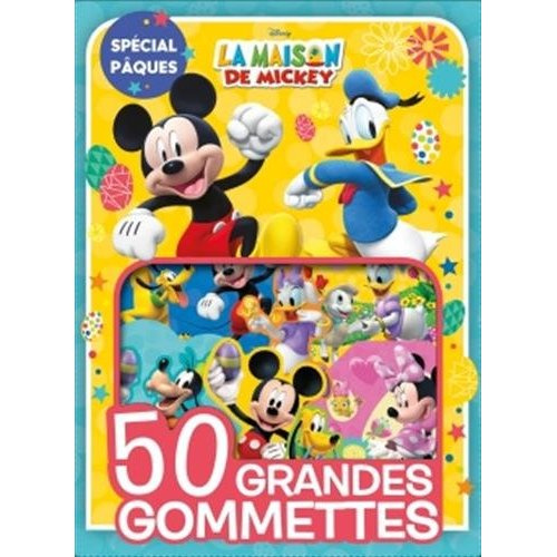 50 grandes gommettes Mickey