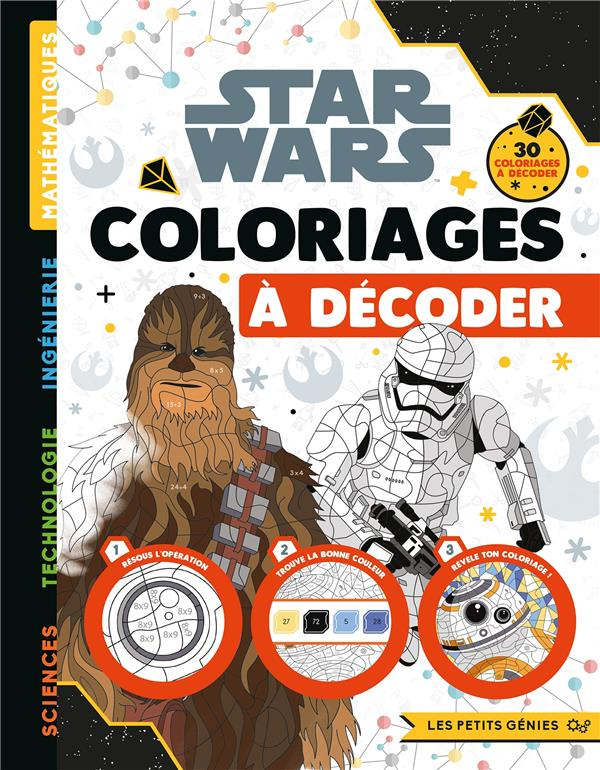 Coloriages à décoder Star Wars