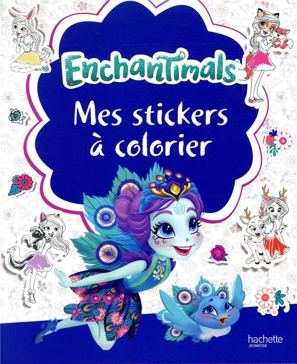 Mes stickers à colorier Enchantimals
