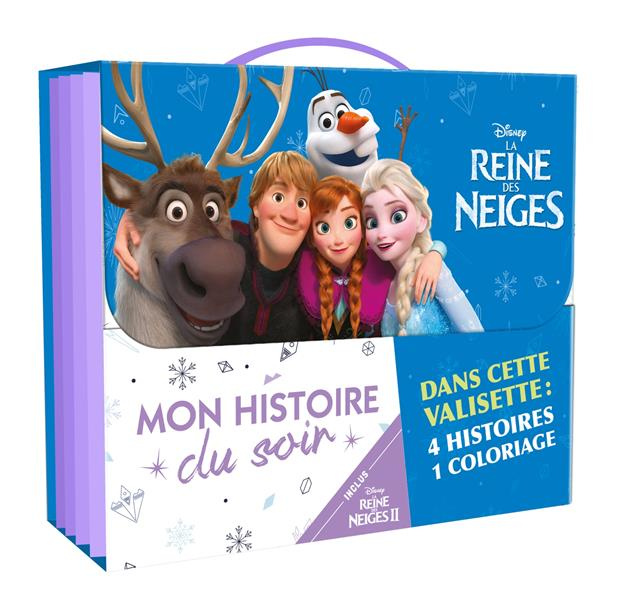 Valisette La Reine des Neiges. Coffret en 5 volumes : La Reine des Neiges - L'histoire du film ; La