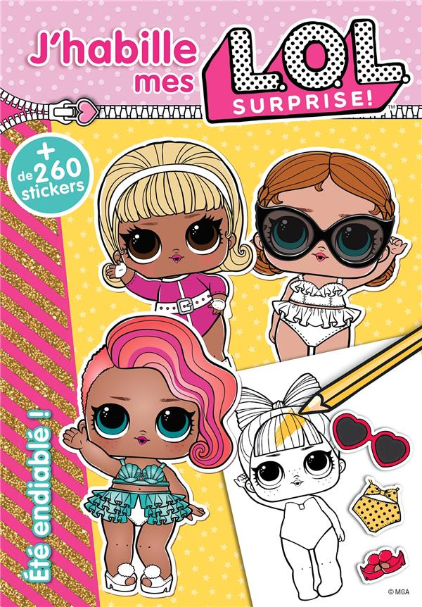 Eté endiablé ! Avec   de 260 stickers