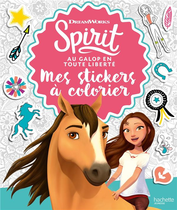 Mes stickers à colorier Spirit - Au galop en toute liberté