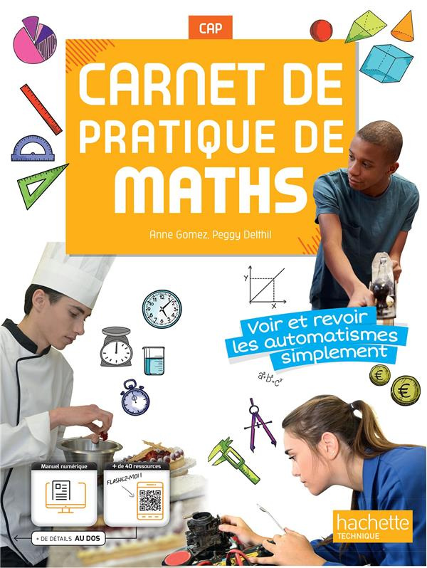 Carnet de pratique de Maths CAP. Voir et revoir les automatismes simplement, Edition 2023