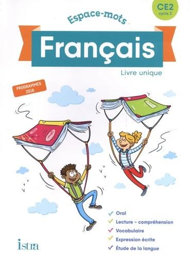 Français CE2 Espace-mots. Livre unique, Edition 2020