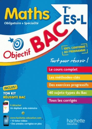 Maths Tle ES/L. Obligatoire   spécialité