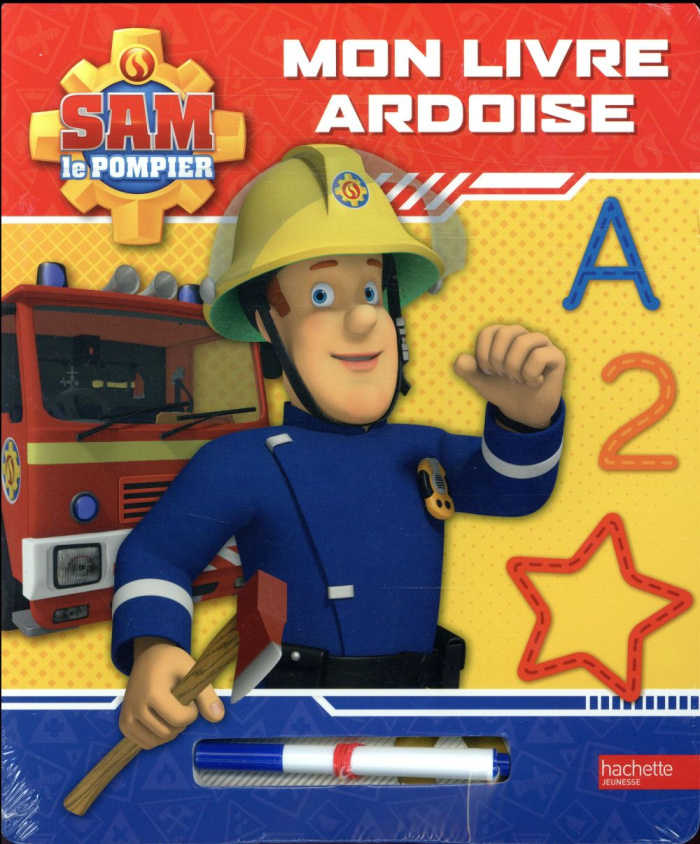 Mon livre ardoise Sam le pompier