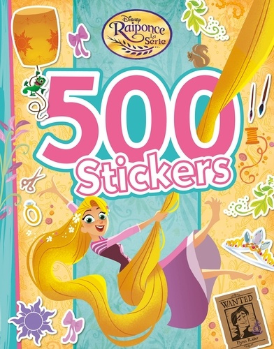 500 stickers Raiponce la série