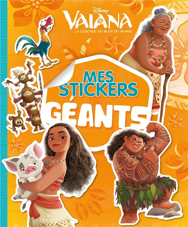 Mes stickers géants Vaiana