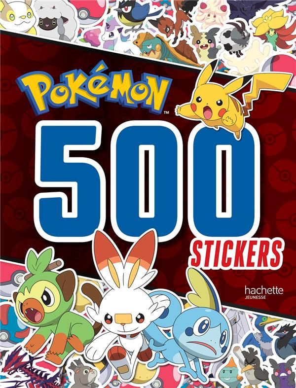 500 stickers Pokémon
