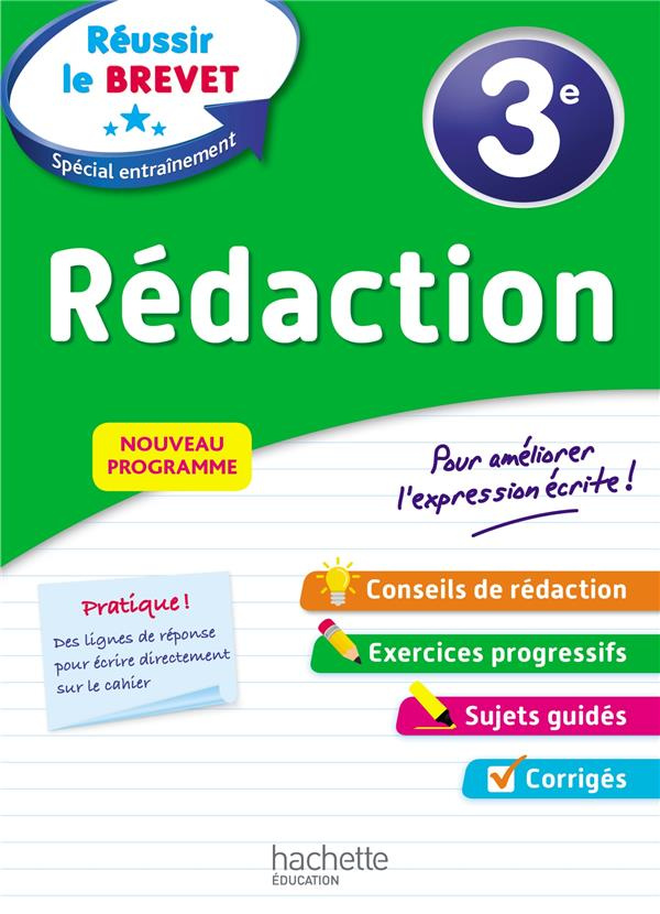 Rédaction 3e. Edition 2019